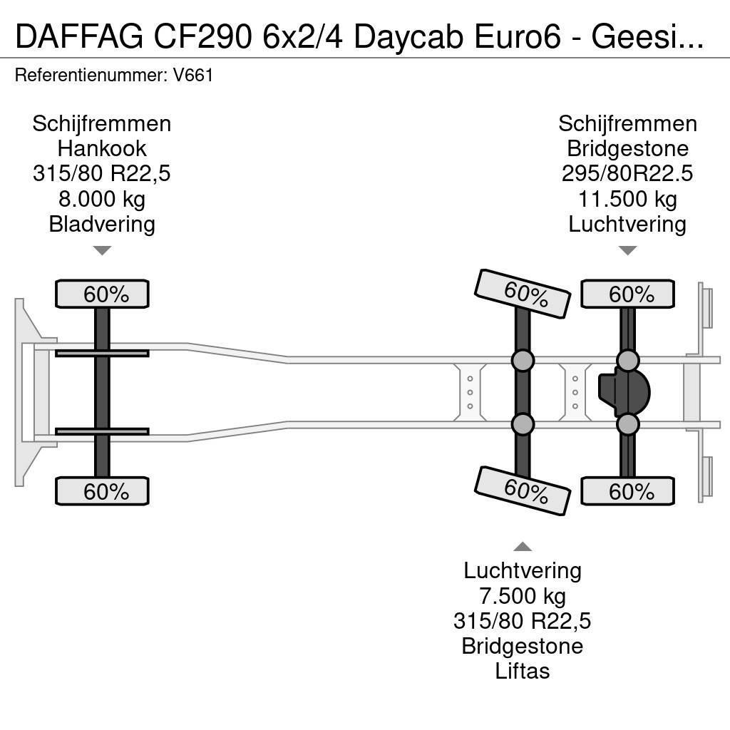 DAF FAG CF290 6x2/4 Daycab Euro6 - Geesink GPMIII 20H2 Komunalni tovornjaki