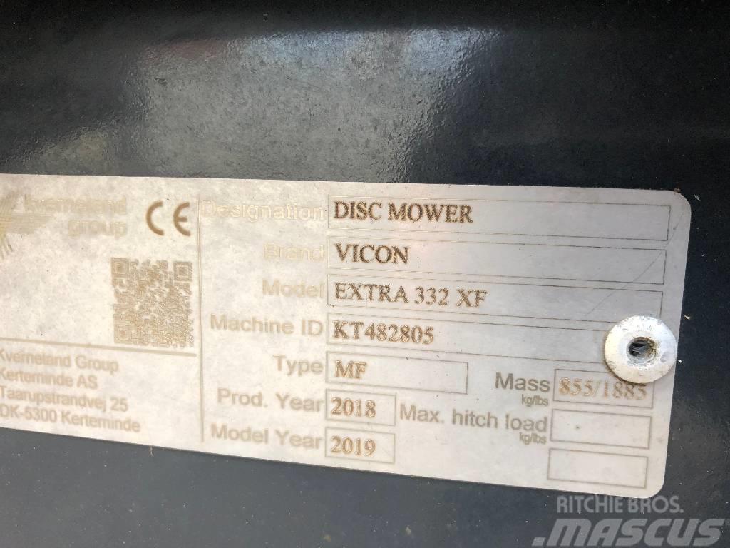 Vicon Extra 332 XF Dismantled: only parts Diskaste kosilnice