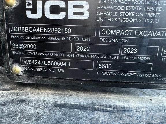 JCB 60C-2 Mini bagri <7t