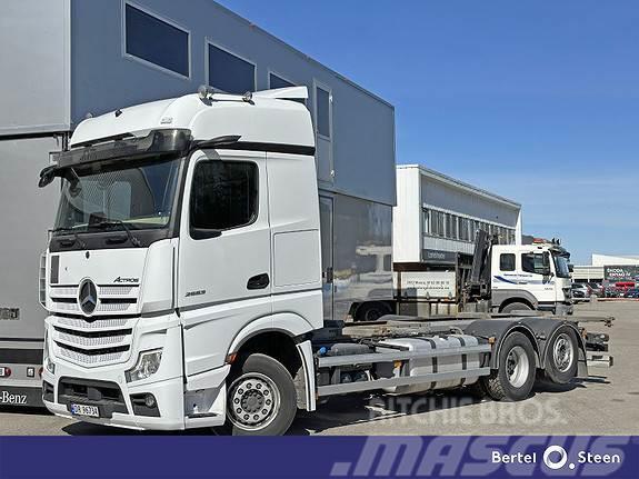Mercedes-Benz Actros 2553L/49 6x2 velholdt, drivlinjegaranti Kontejnerski tovornjaki