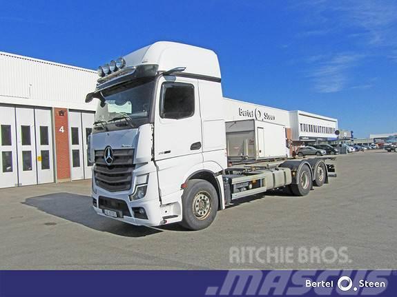 Mercedes-Benz Actros 2558L 6X2 Kontejnerski tovornjaki