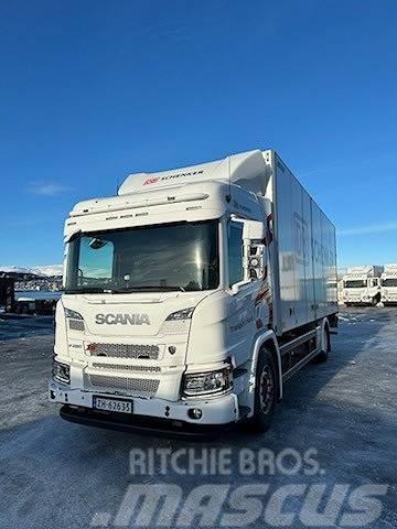 Scania P280B4x2NB m/Närko skappåbygg, sideåpning og baklø Tovornjaki zabojniki