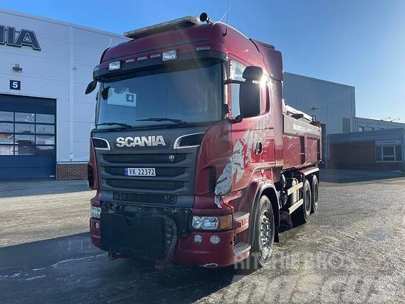 Scania R560CB6x2HSA, Istrail dumper, brøyteutstyr inkl. m Kiper tovornjaki
