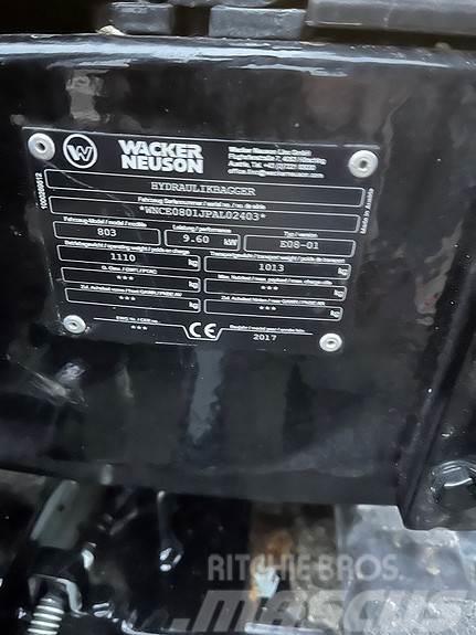 Wacker Neuson 803 Dual power Mini bagri <7t