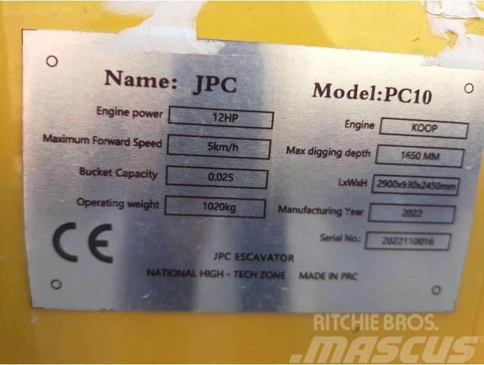 JPC PC-10 Mini bagri <7t