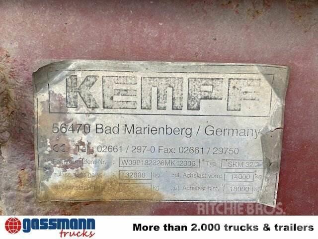 Kempf SKM 32/2 Stahlmulde ca. 24m³, Liftachse, Polprikolice prekucniki - kiper