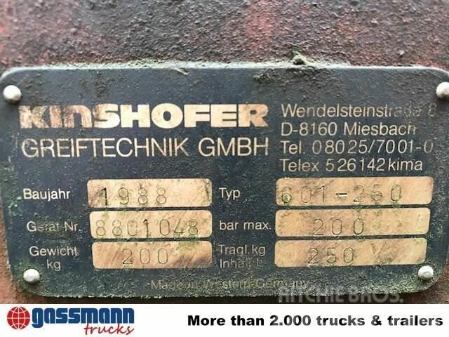 Kinshofer Schalengreifer 601-250, 10x VORHANDEN Tovornjaki z žerjavom