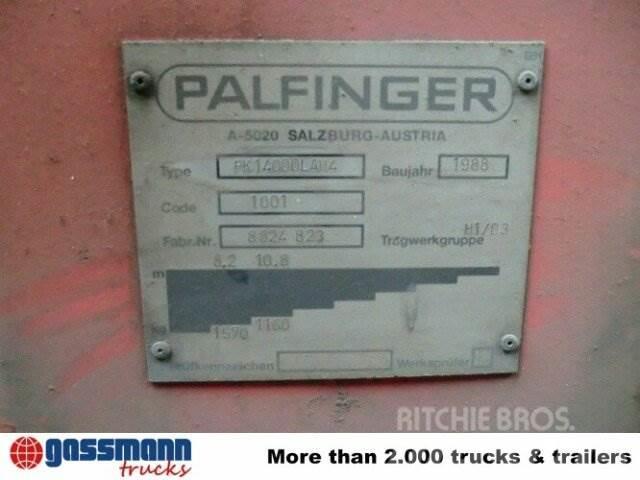 Palfinger PK 14000LAH4 Hochsitz Tovornjaki z žerjavom