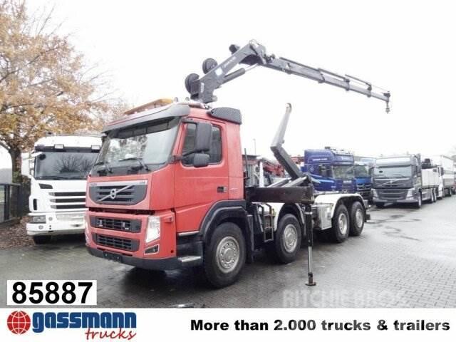 Volvo FM 460 8x2-6, Lenk-/Liftachse, Kran HMF 2020-K4, Kotalni prekucni tovornjaki