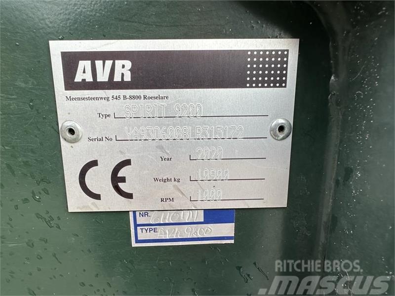 AVR SPIRIT 9200 Stroji za žetje krompirja