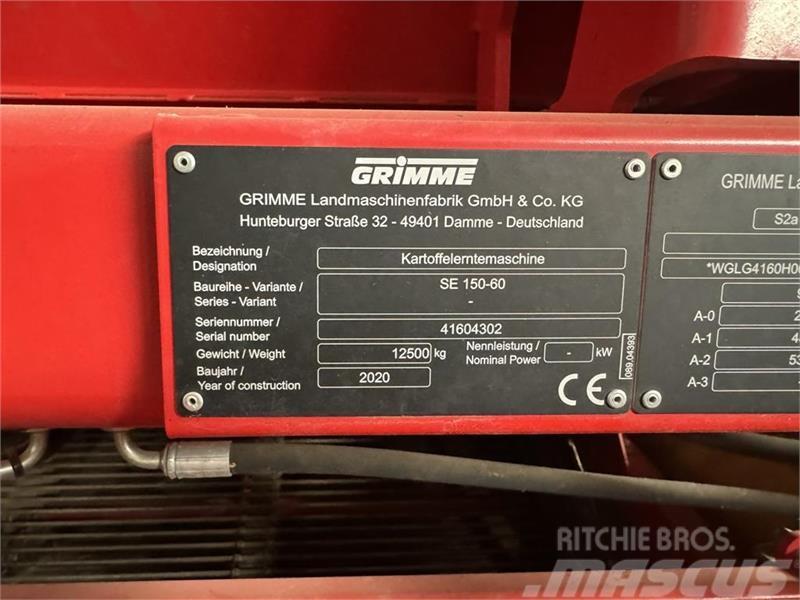 Grimme SE-150-60-UB XXL Stroji za žetje krompirja