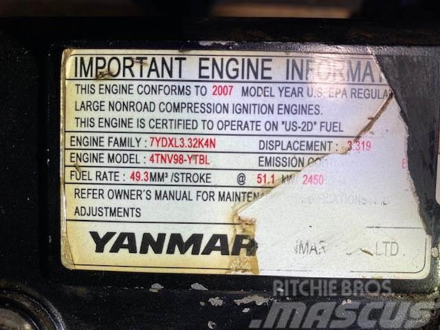Yanmar 4TNV98-YTBL Motorji