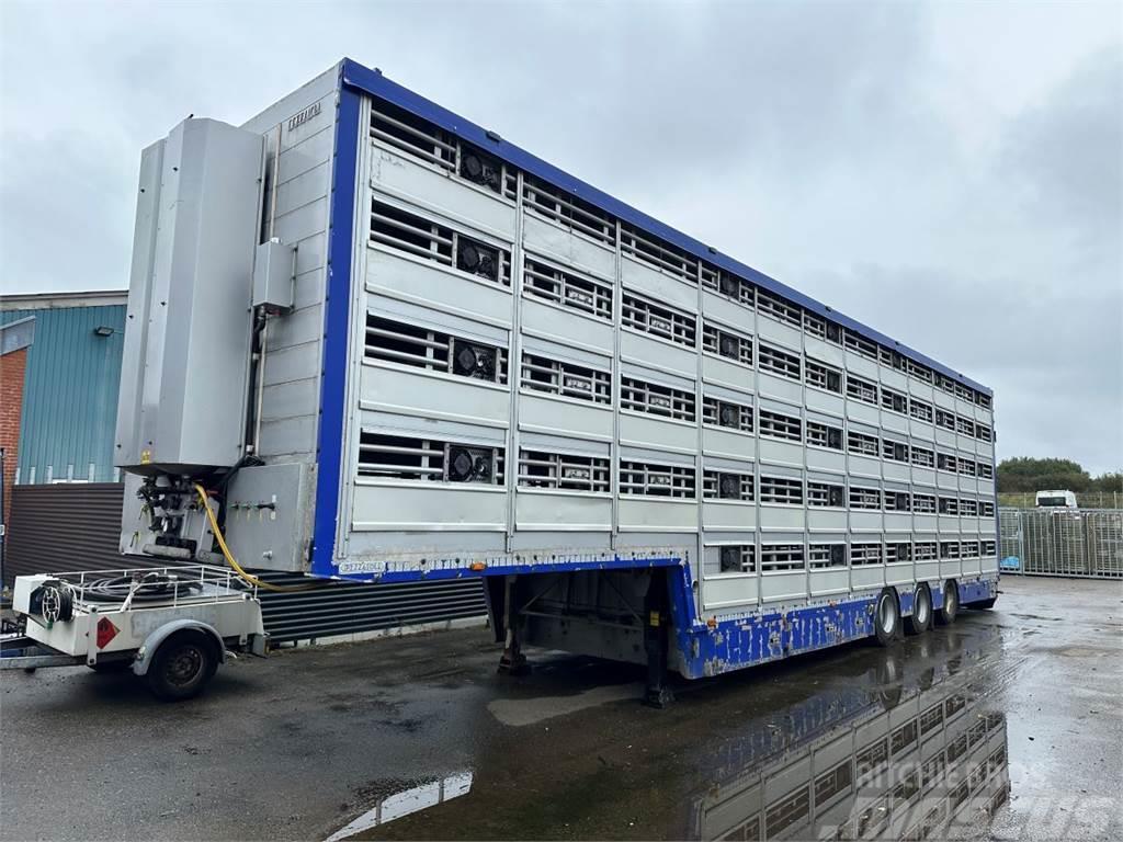 Pezzaioli 5-stock Grise trailer 5-stock Polprikolice za prevoz živine