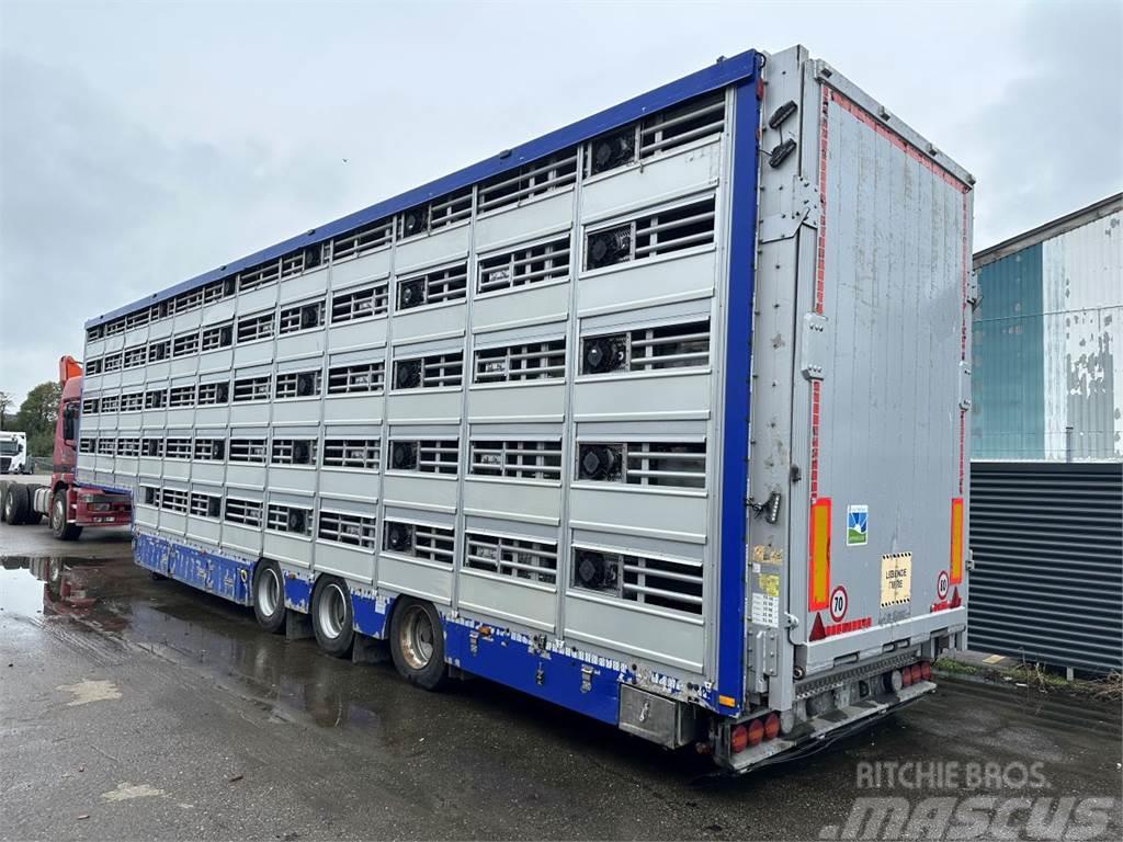 Pezzaioli 5-stock Grise trailer 5-stock Polprikolice za prevoz živine