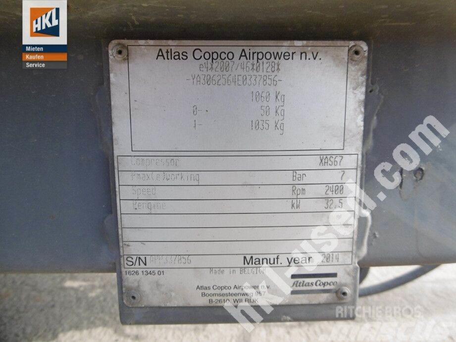 Atlas Copco XAS 67 Kompresorji