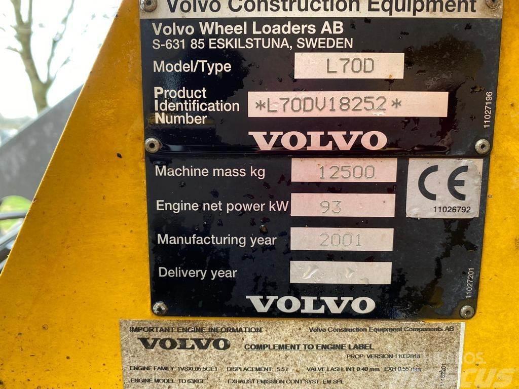 Volvo L70D Kolesni nakladalci
