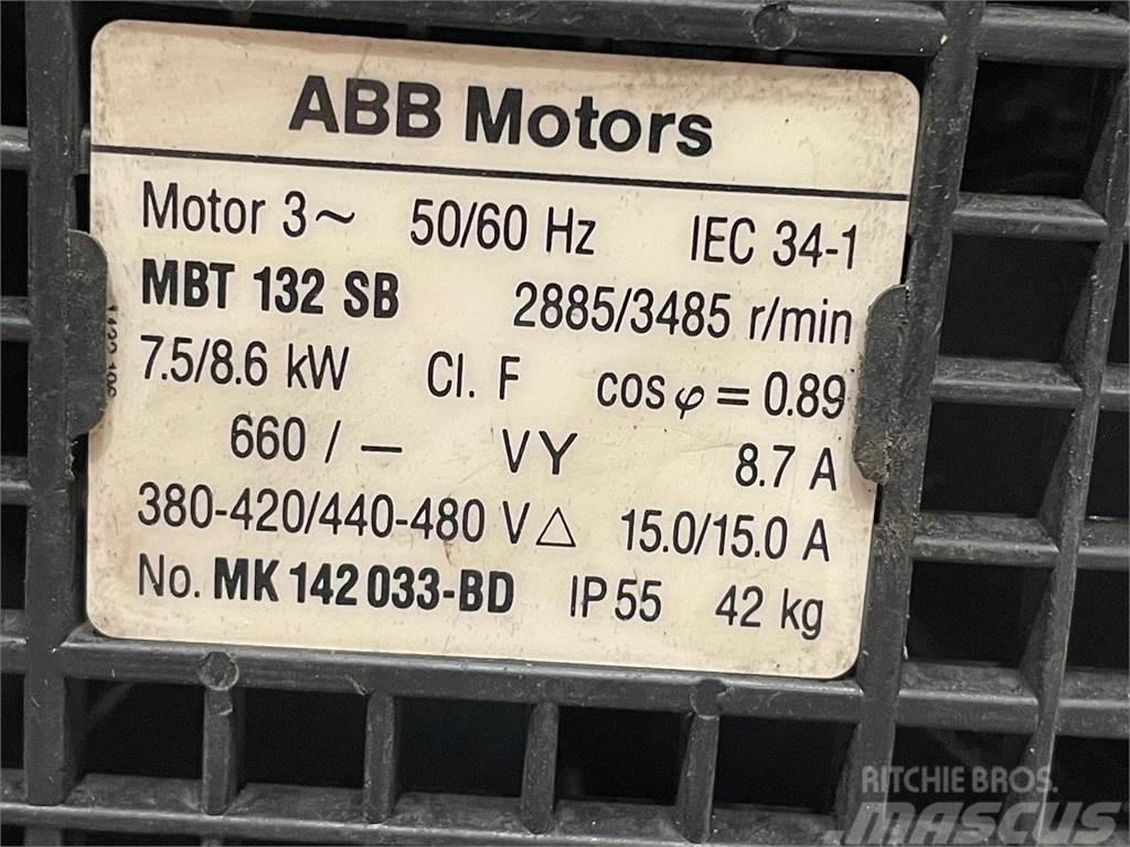  7,5/8,6 kw ABB MBT 132 SB E-motor Motorji