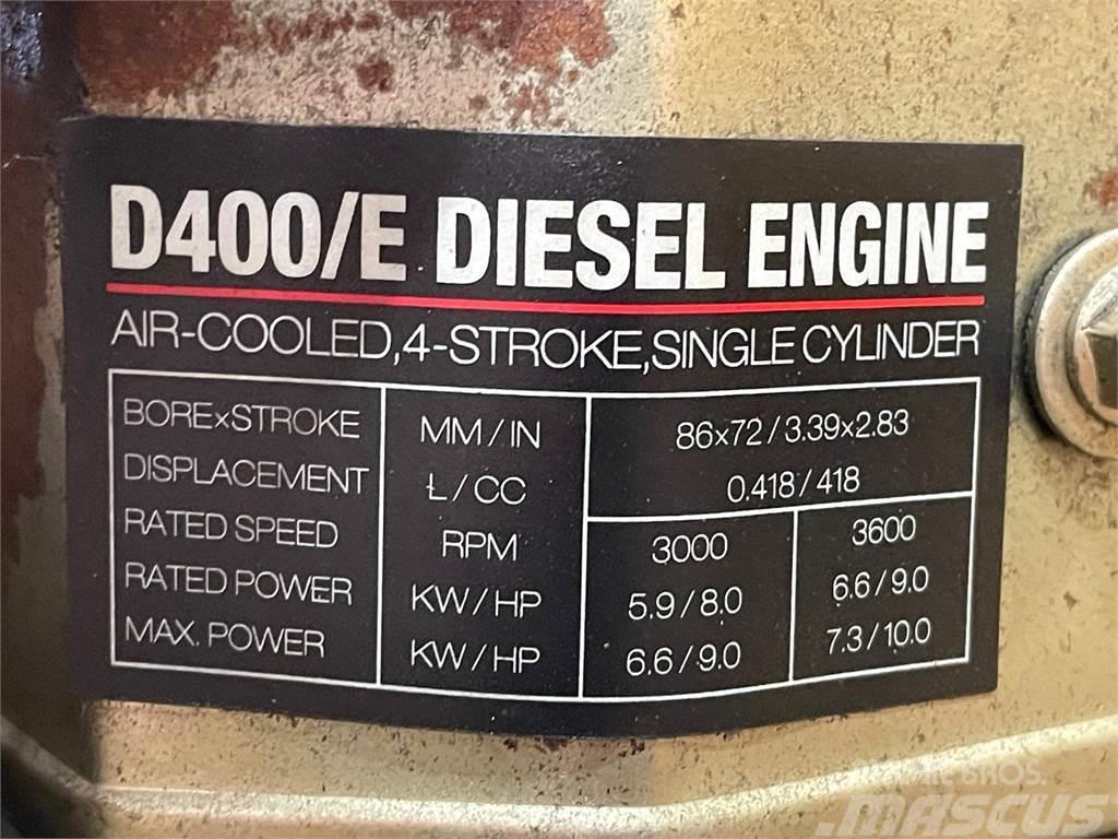  Diesel engine D400/E - 1 cyl. Motorji