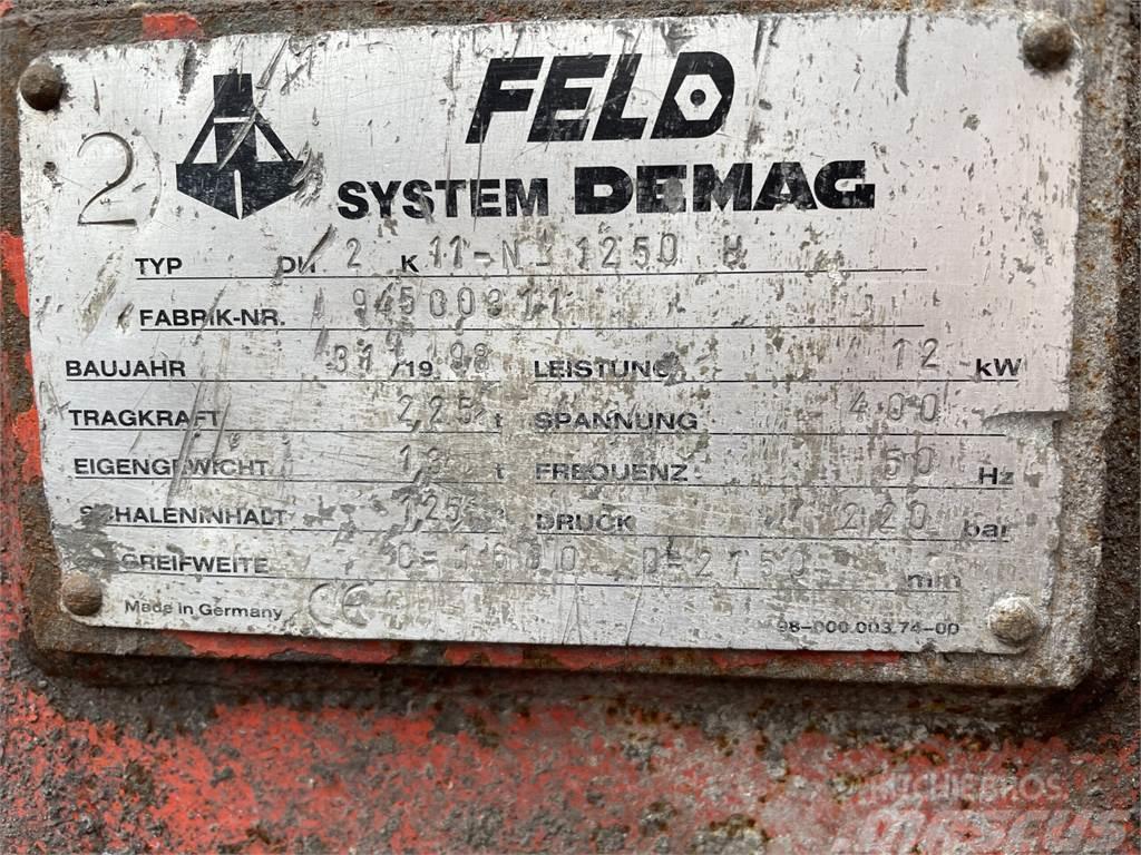  Feld-Demag 1,25 kbm el-hydraulisk grab type DH2K 1 Grabeži