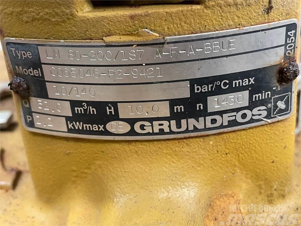 Grundfos type LM 80-200/187 A-F-A BBUE pumpe Vodne črpalke
