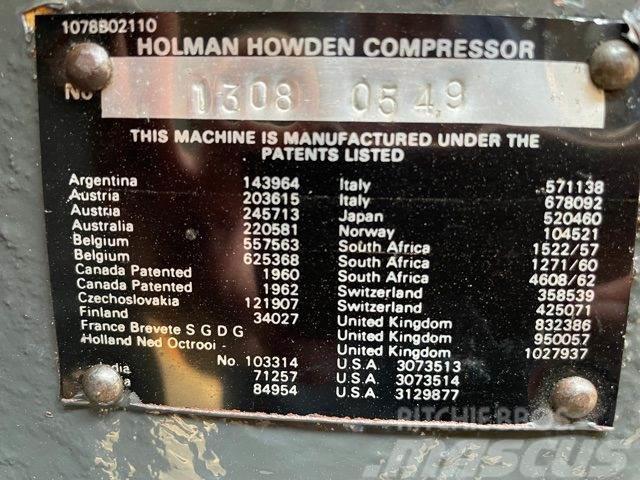 Holman Howden skruekompressor type 1308 0549 Kompresorji