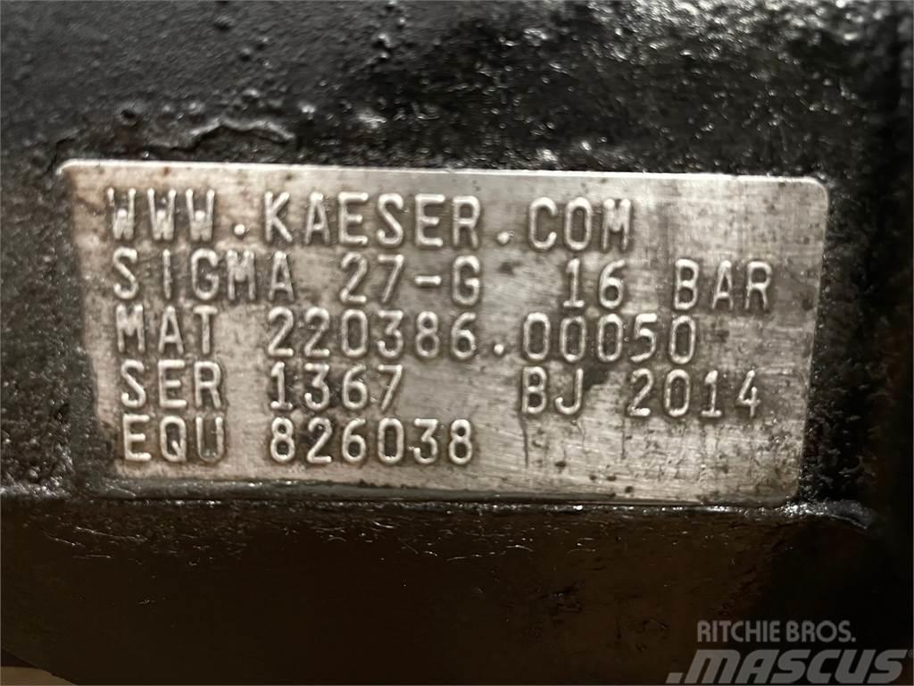  Kompressor ex. Kaeser M122 - 16 Bar Kompresorji