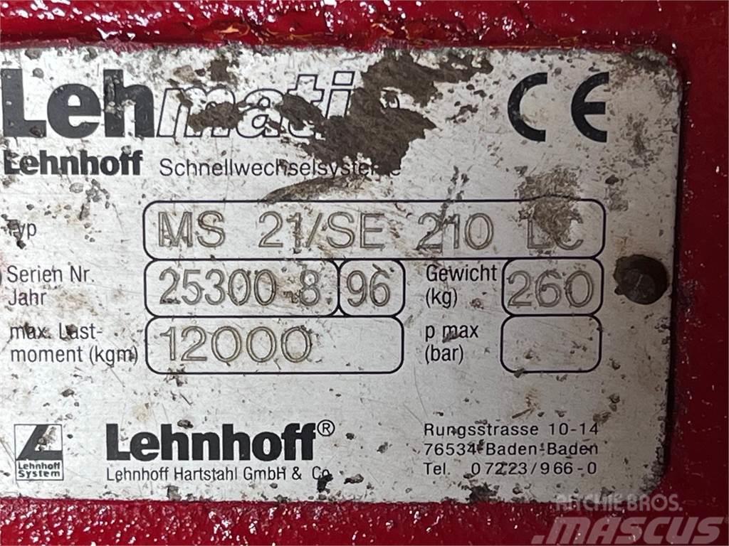Lehnhoff MS21/SE 210 LC mekanisk hurtigskifte Hitre spojke
