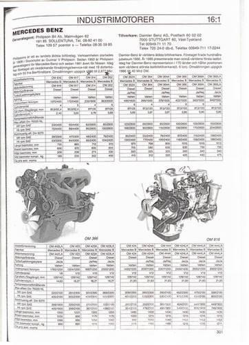Mercedes-Benz OM364A motor - 65 kw/1800 rpm Motorji