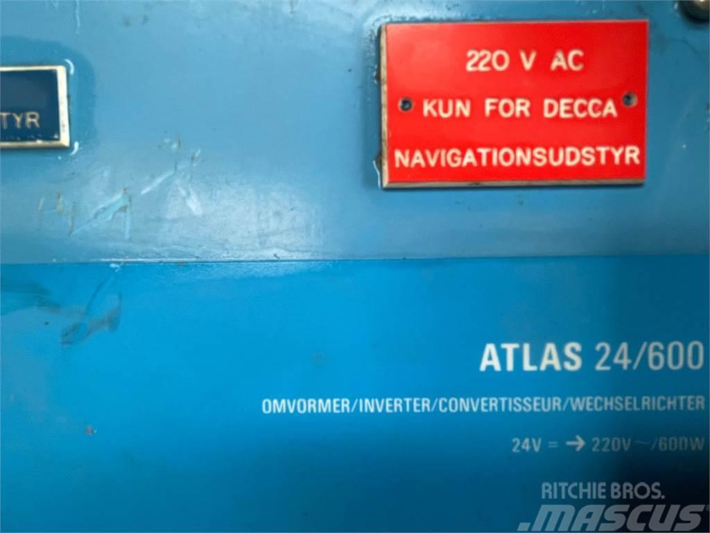  Omformer Victron/Atlas 24/600 Elektronika