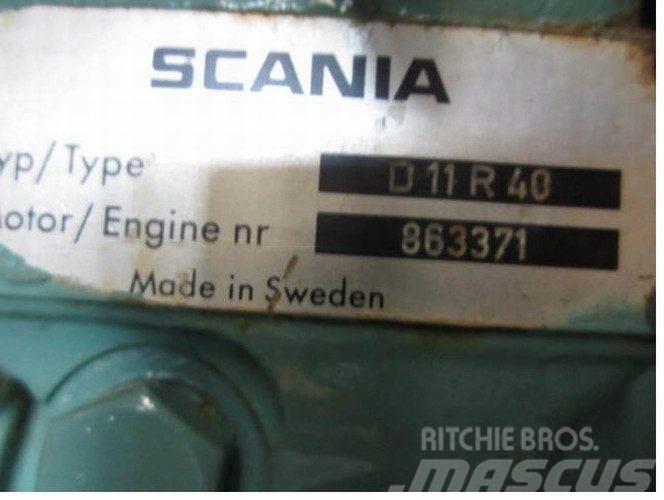 Scania D11 R40 motor, komplet Motorji