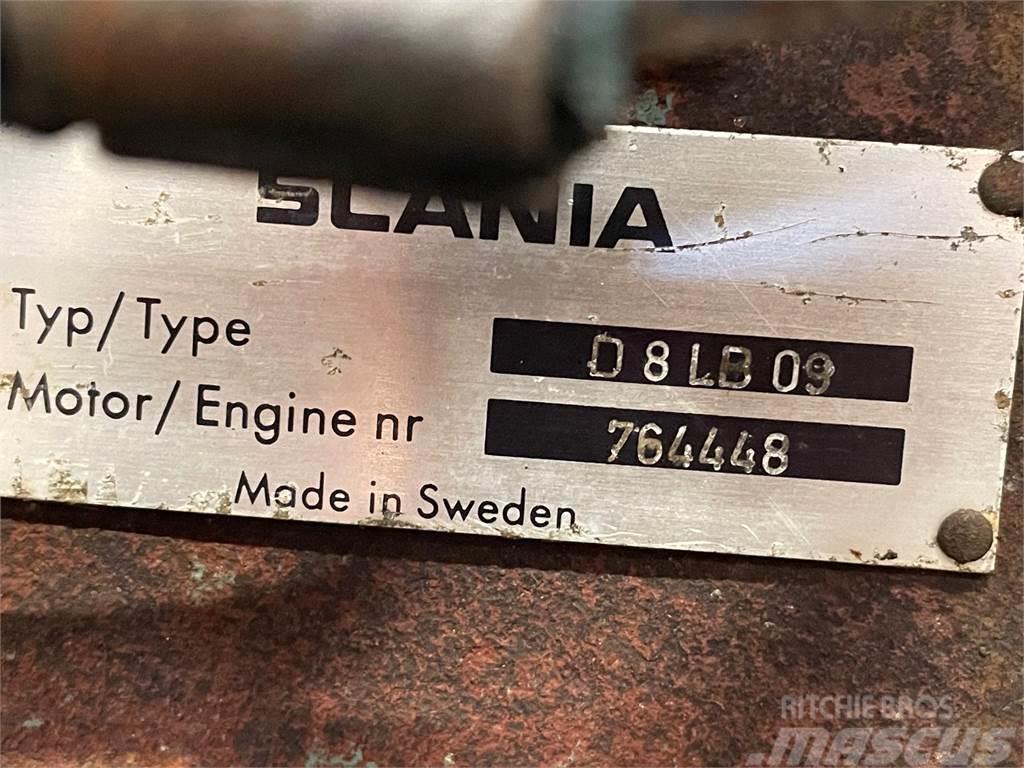 Scania D8L B09 motor. Motorji
