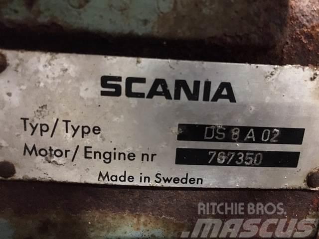 Scania DS8 A 02 motor - kun til reservedele Motorji