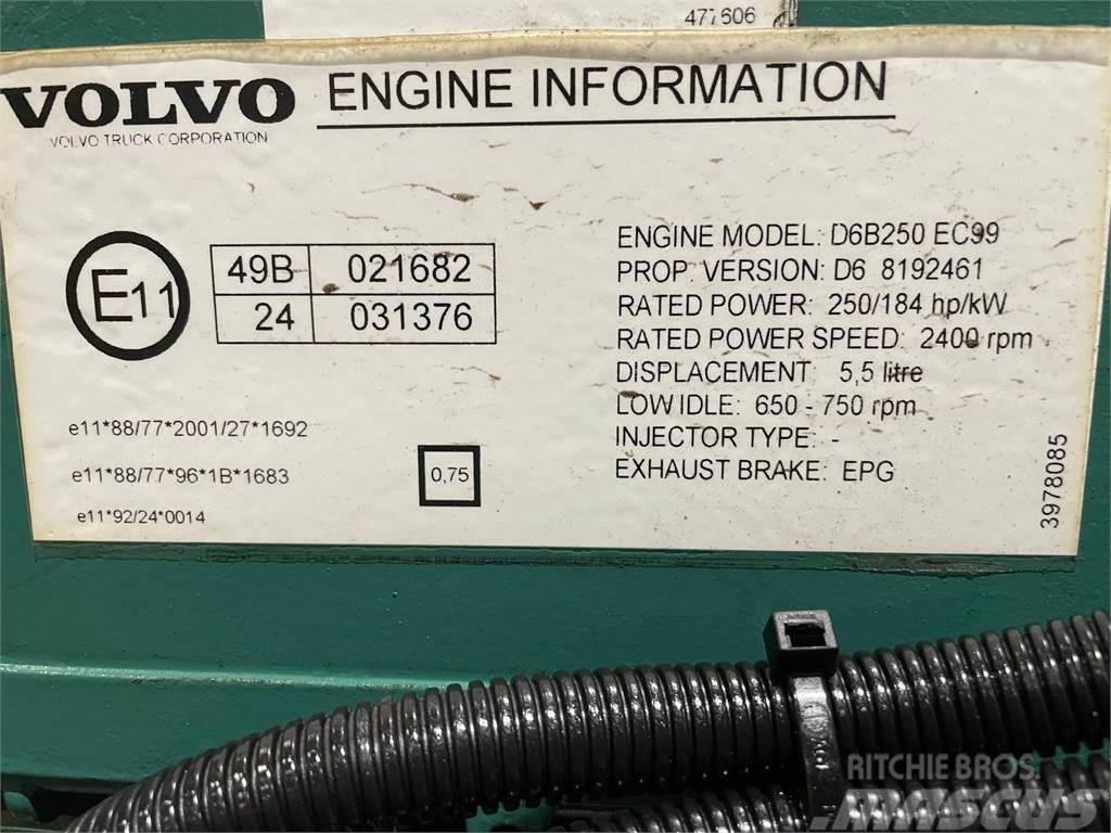 Volvo D6B 250 EC99 motor Motorji