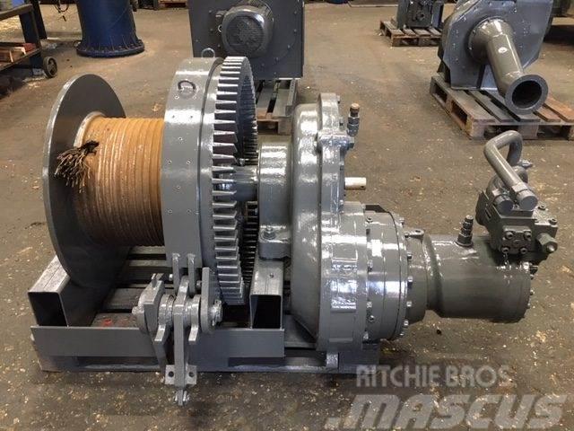  Wirespil, hydr. med bremser ex. Hitachi KH125-3 Tovorna dvigala, vitli in dvigala za material