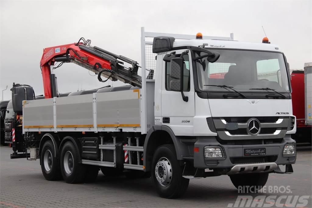 Mercedes-Benz ACTROS 3336 Tovornjaki s kesonom/platojem