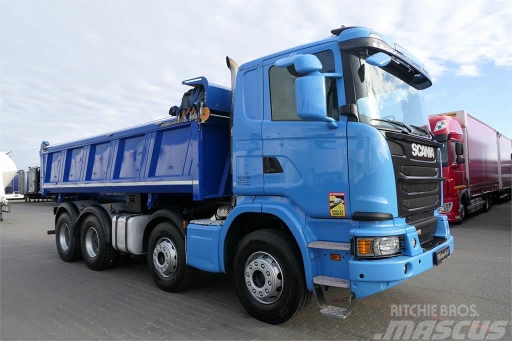 Scania G 410 / 8x4 / WYWROTKA 2 STR / MEILLER KIPPER / BO Kiper tovornjaki