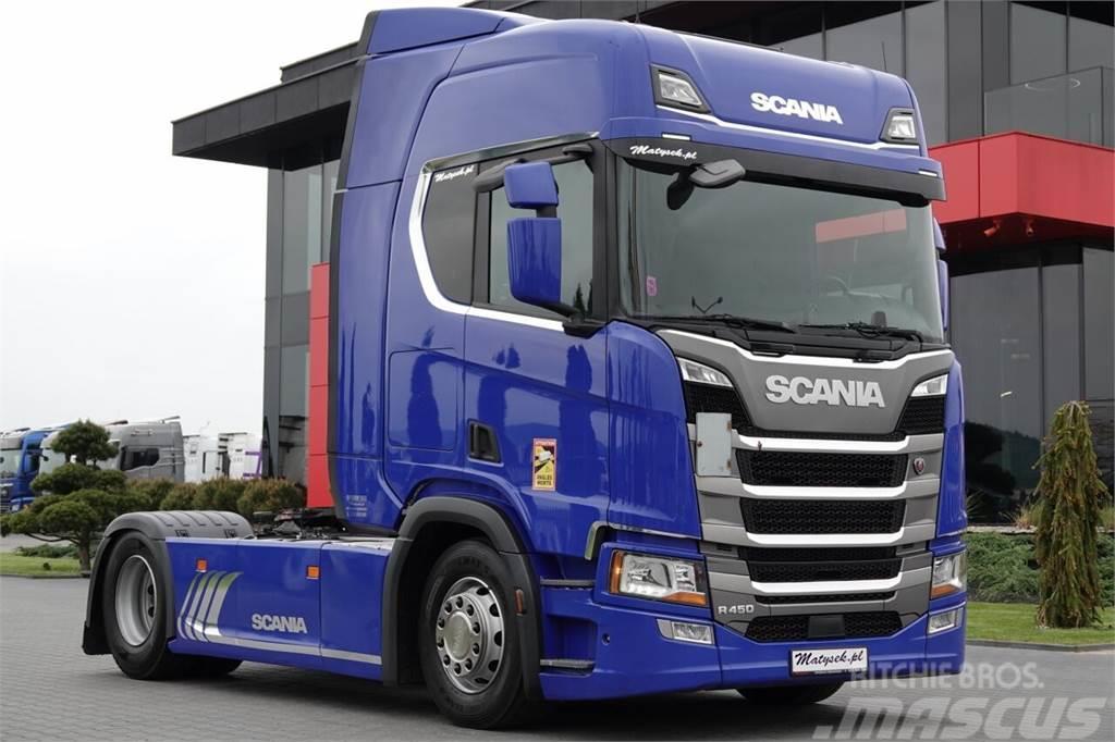 Scania R 450 / RETARDER / NOWY MODEL / OPONY 100 % Vlačilci
