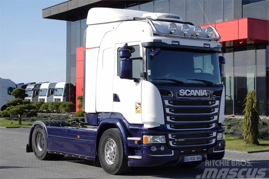 Scania R 450 / RETARDER / I-PARK COOL / EURO 6 / SPROWADZ Vlačilci