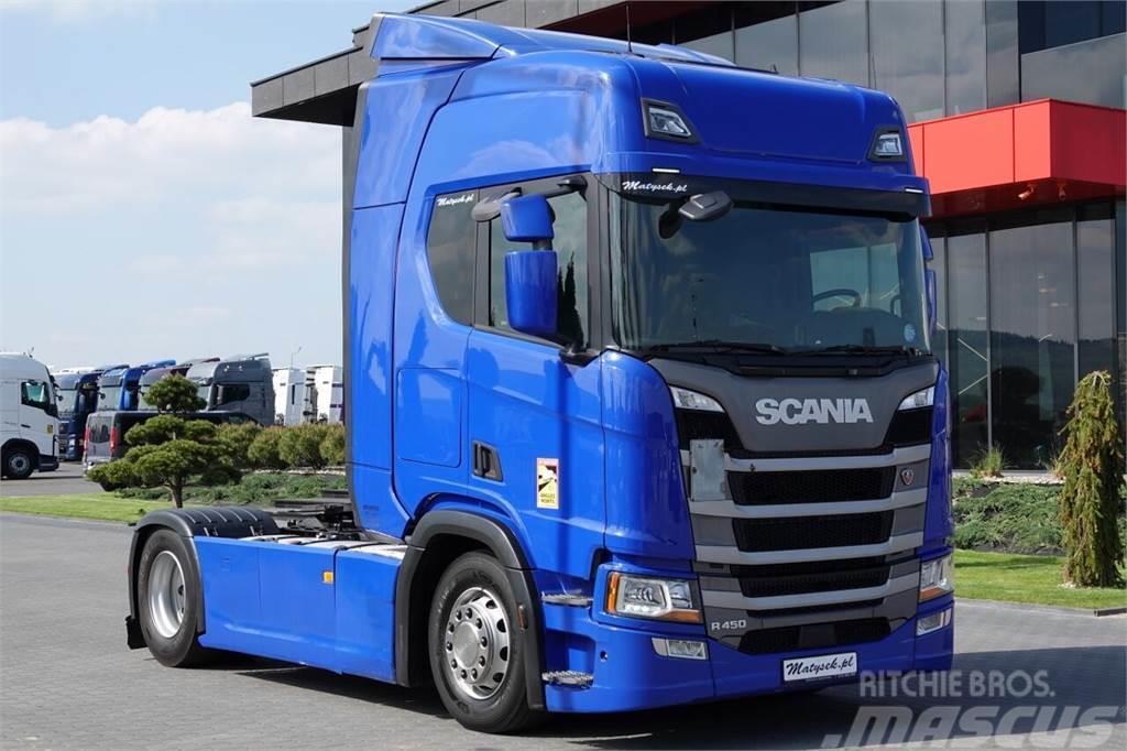 Scania R 450 / RETARDER / 2018 ROK / Vlačilci