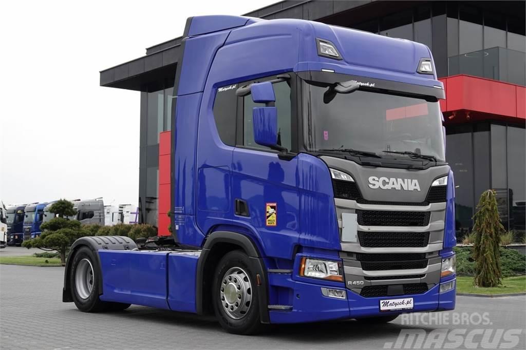 Scania R 450 / RETARDER / NAVI / NOWY MODEL / OPONY 100 % Vlačilci