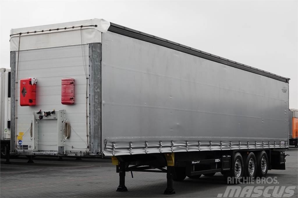 Schmitz Cargobull FIRANKA STANDARD / 2015 ROK Polprikolice s ponjavo
