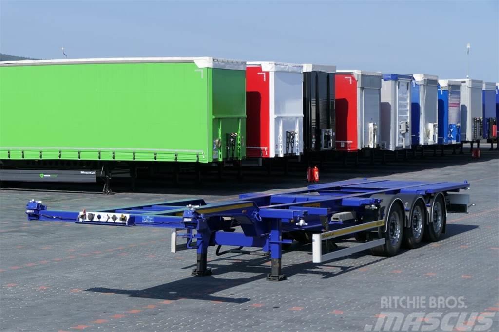 Wielton CHASISS / FOR CONTAINERS / LIFTED AXLE / SAF / Podvozje in vzmetenje