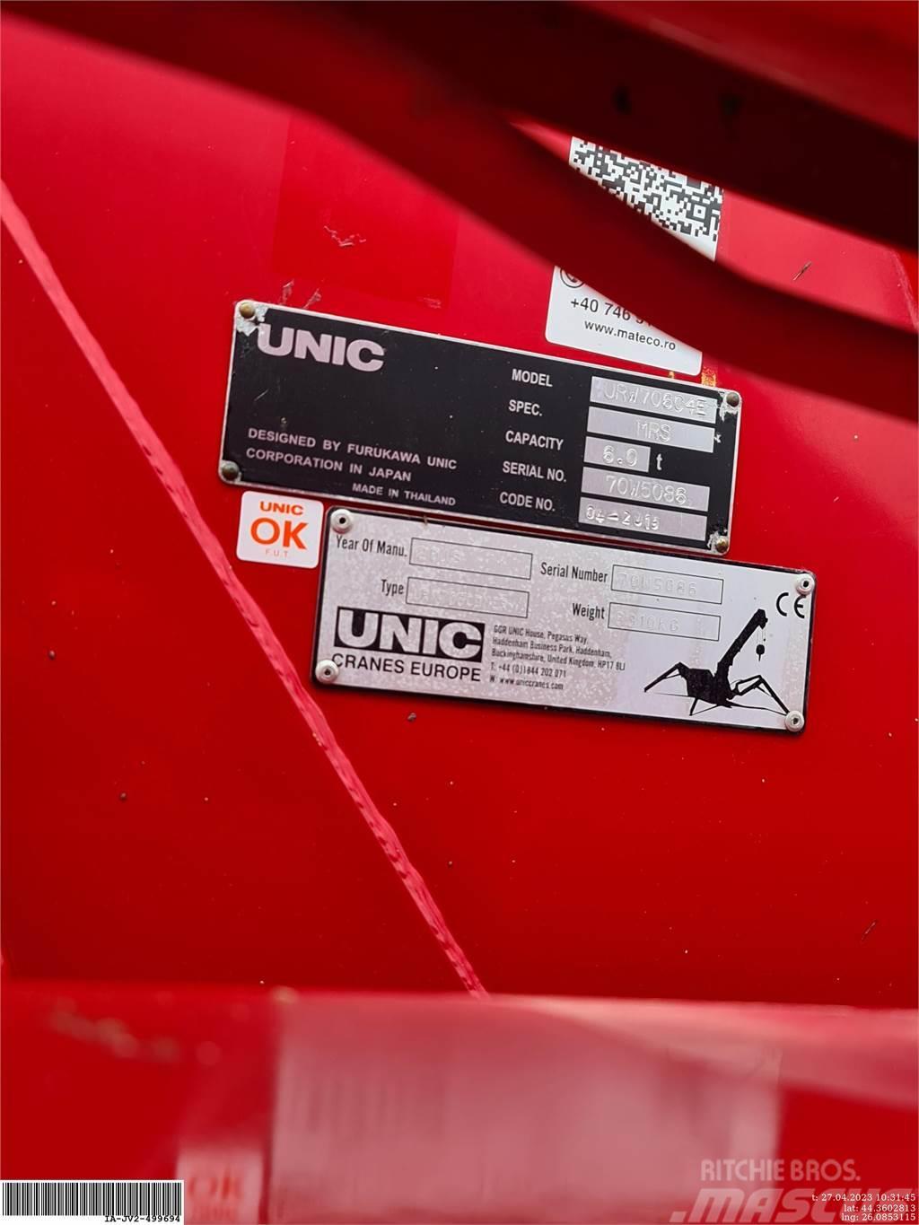 Unic Cranes UNIC URW706 Mini žerjavi
