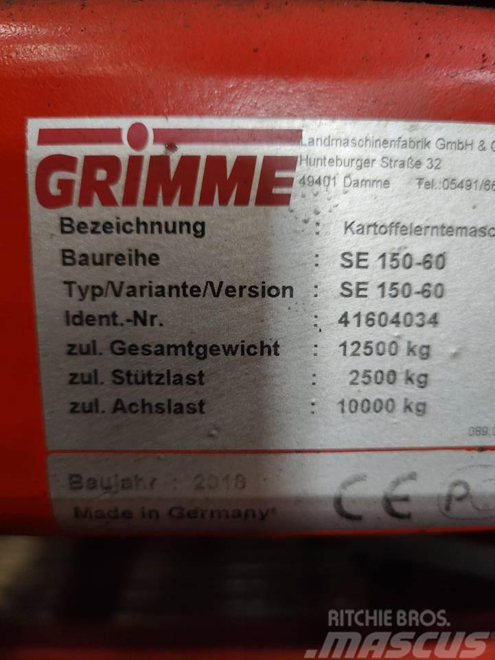 Grimme SE150-60UB-XXL Stroji za žetje krompirja