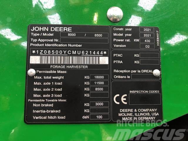 John Deere 8500 Kombajni za krmo