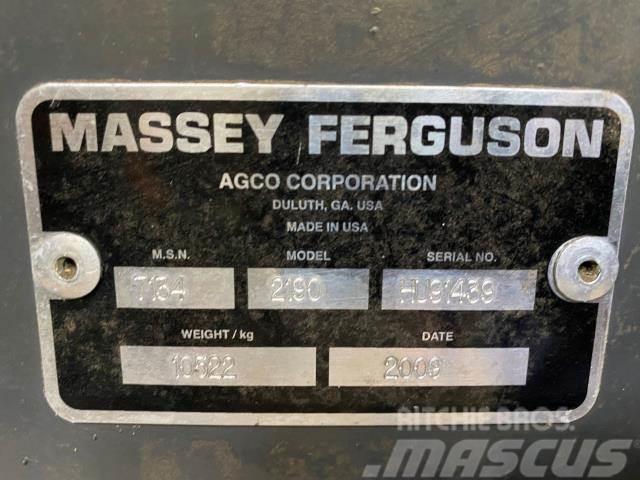 Massey Ferguson 2190 Balirke (kvadratne bale)