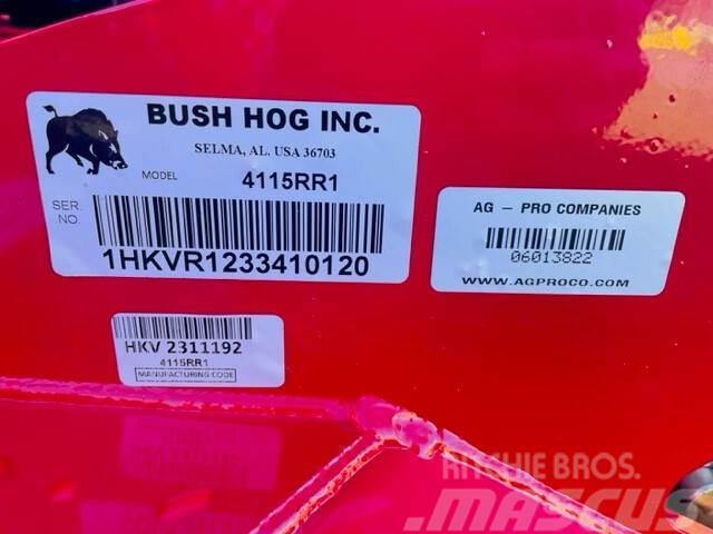 Bush Hog 4115 Rezač za bale, oprema za rezanje in odvijanje bal