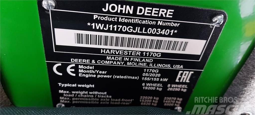 John Deere 1170G Harvesterji