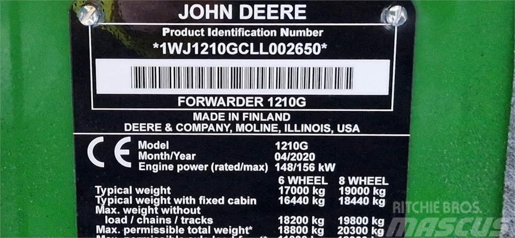 John Deere 1210G Forwarderji