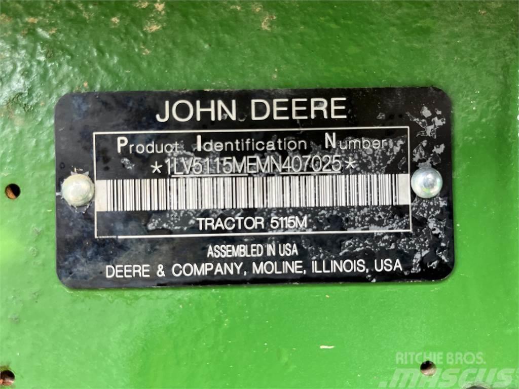 John Deere 5115M Traktorji